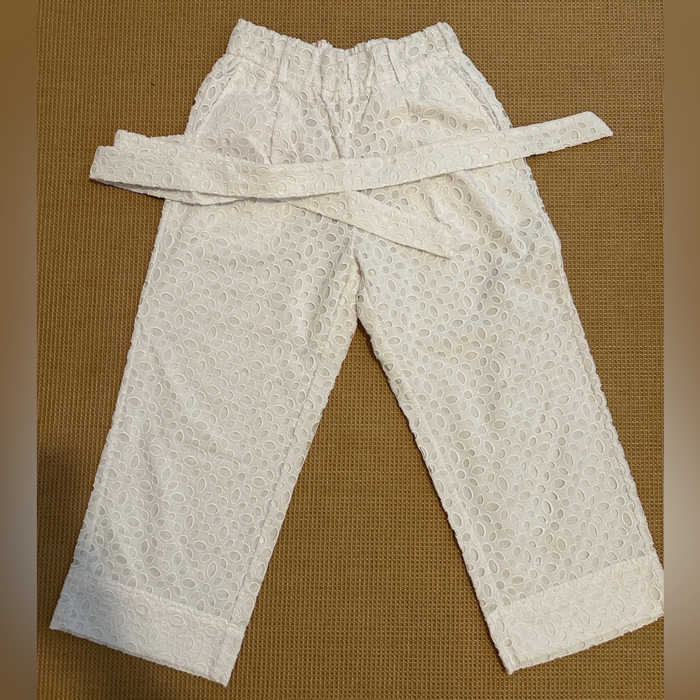 J Crew Eyelet Pants
